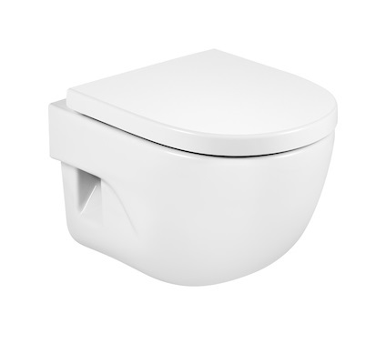 Подвесной унитаз Meridian 36х48 см, compact + сиденье с микролифтом