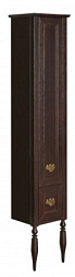 Шкаф-колонна America Evolution L 40,5х31,3х200 см, дуб темный шоколад, левый, подвесной монтаж ZRU9302946 Roca 