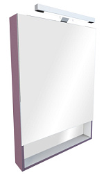 Зеркало Gap 80х85 см, шкаф, фиолетовый, пленка, с подсветкой ZRU9302753 Roca 