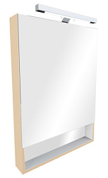 Зеркало Gap 70х85 см, шкаф, бежевый, с подсветкой ZRU9302699 Roca 