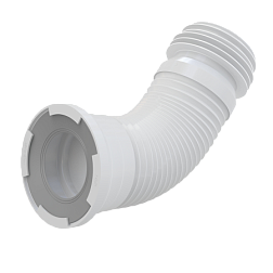 Гофра для унитаза 240-600 мм, Alcaplast A97 Roca 