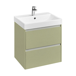Модуль под раковину Ona 58,5х45х56,5 см, Olive, оливковый матовый ZRU9307859 Roca 