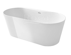 Ванна из материала Stonex Raina 159х79 см, овальная 248466000 Roca 