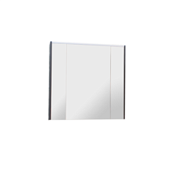 Зеркало Ronda 80х78 см, шкаф, антрацит, с подсветкой ZRU9302970 Roca 
