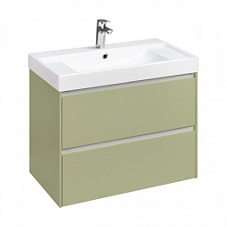 Модуль под раковину Ona 78,5х45х56,5 см, Olive, оливковый матовый ZRU9307860 Roca 