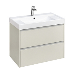 Модуль под раковину Ona 78,5х45х56,5 см, 2 ящика, Ivory, слоновая кость ZRU9307862 Roca 